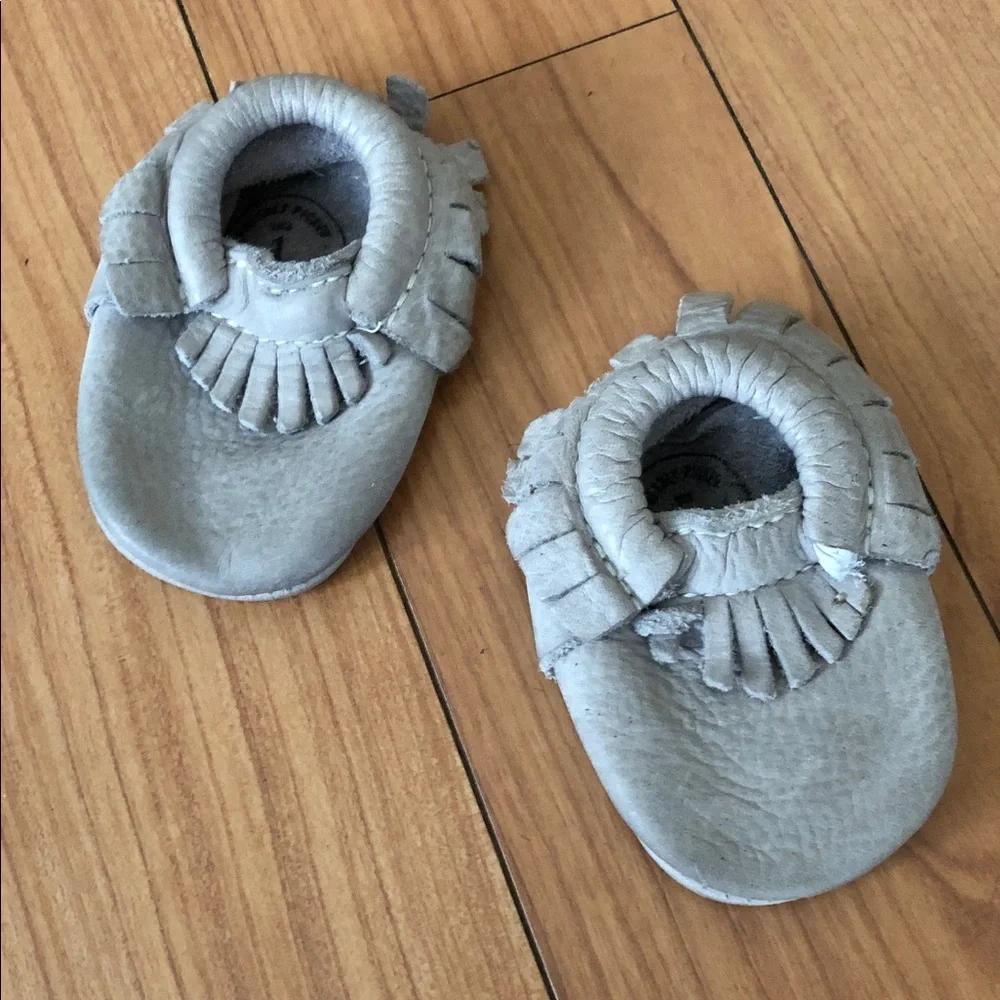 Freshly picked moccasins size 1 Gray